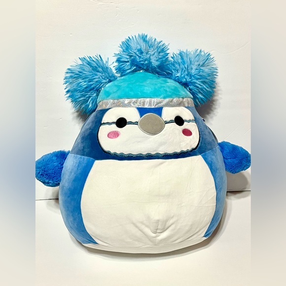 Squishmallows Official Squish-Doo Series 14 Inch  (Babs The Blue Jay Bird). NWT - Picture 2 of 5